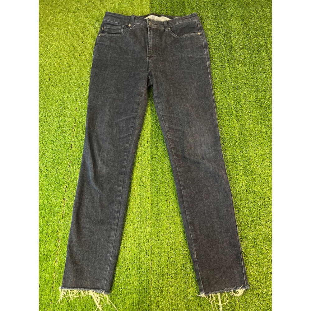 Judy Blue High Rise Jeans 11/30 Pull on Skinny Jeggings Dark Wash Stretch